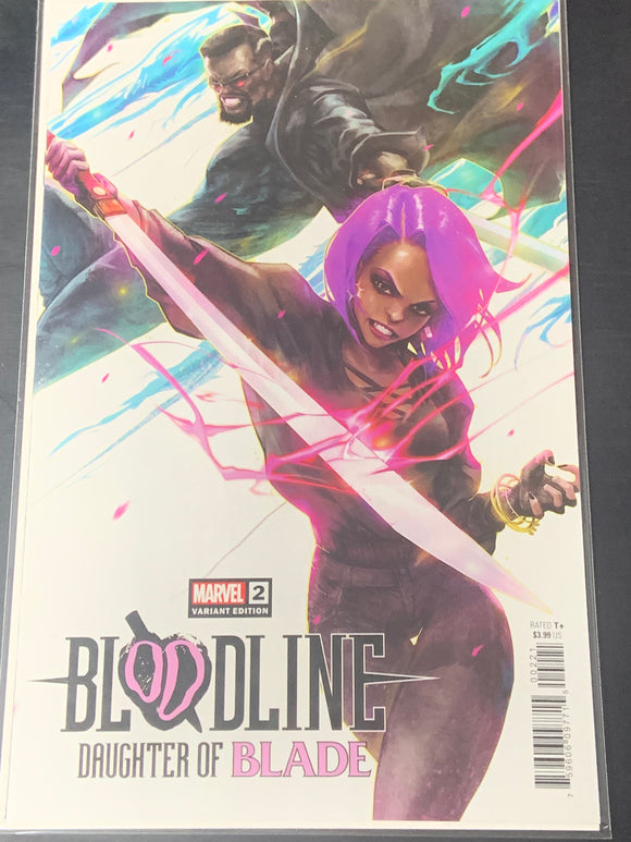 Bloodline Daughter Of Blade 2 Marvel 2023 Ivan Tao Variant