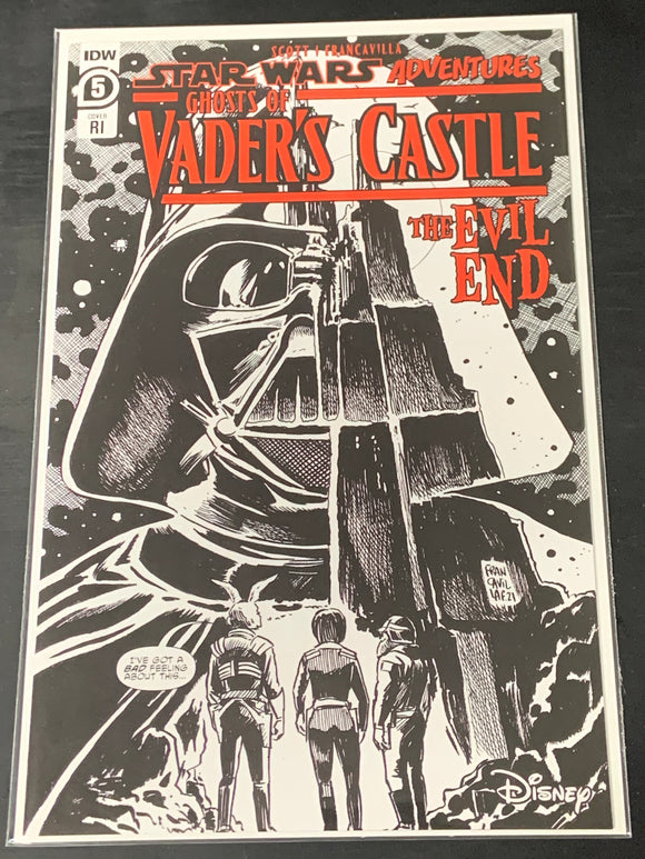 Star Wars Adventures Ghosts of Vader's Castle 5 IDW 2021 1:10 Variant