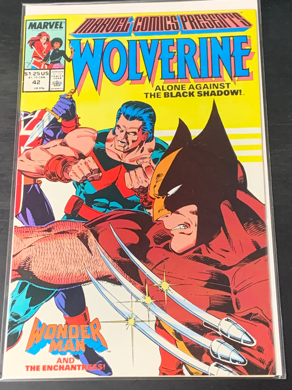 Marvel Comics Presents 42 1990 Wolverine, Wraparound Cover