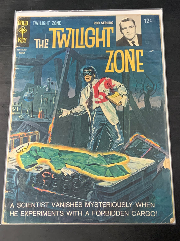 The Twilight Zone 20 Gold Key 1967 Silver Age