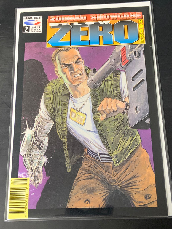 2000AD Showcase Below Zero 2 Fleetway / Quality 1992