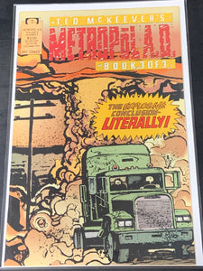 Metropol A.D. 3 Epic Comics 1993 Last Issue