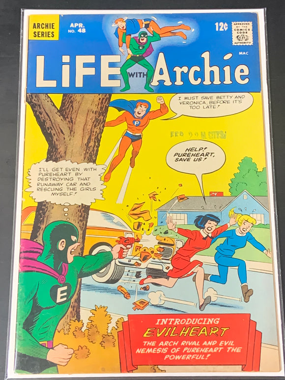 Life With Archie 48 1966 1st App of Evilheart, Silver Age