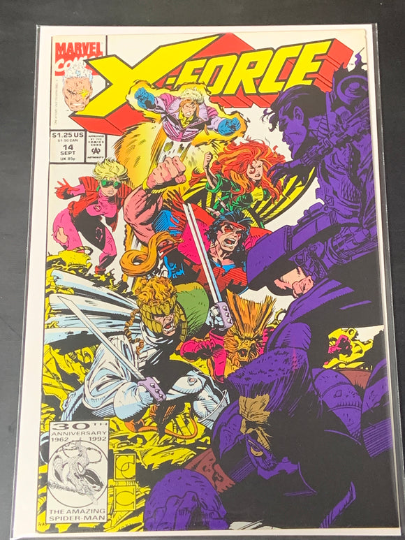 X-Force 14 Marvel 1992