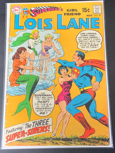 Lois Lane 97 DC 1969 The Three Super-Sirens, Mermaid Cover