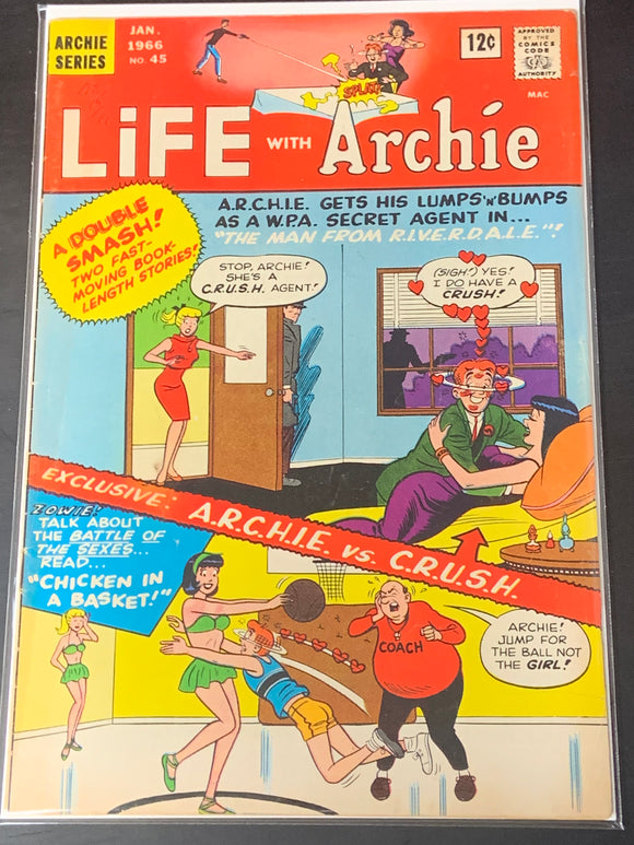 Life With Archie 45 Archie 1966 1st App of The Man From Riverdale