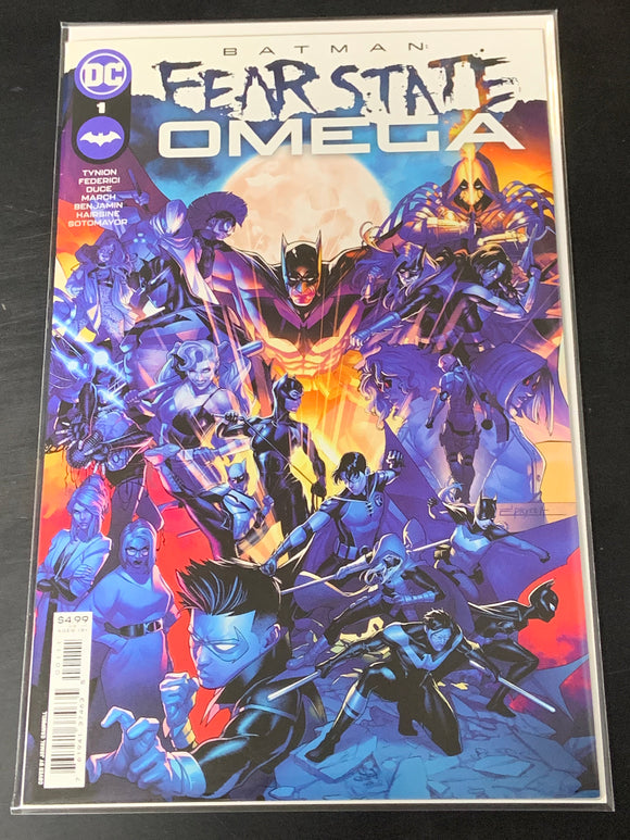 Batman Fear State Omega 1 DC 2022 James Tynion