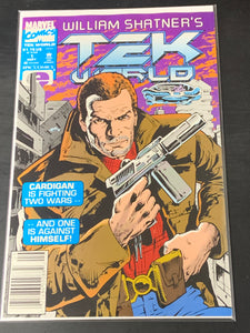 William Shatner's Tek World 1 Marvel 1992 Newsstand