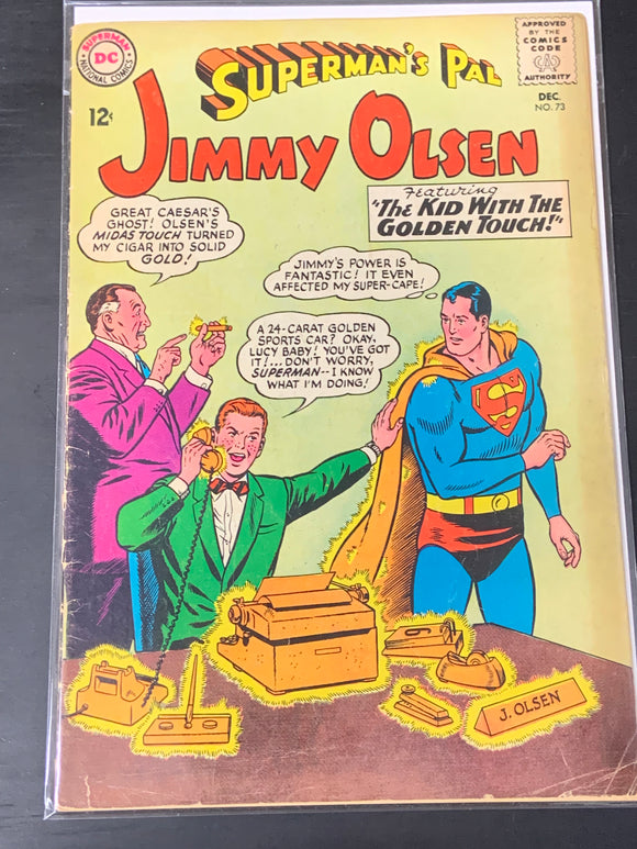 Jimmy Olsen 73 DC 1963 Silver Age 