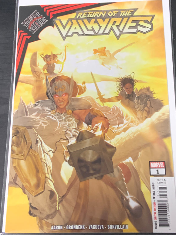 Return of the Valkyries 1 Marvel 2021 1st App of Runa