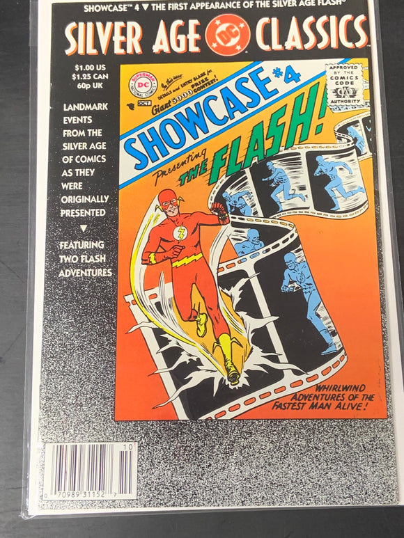 Showcase 4 DC 1992 Silver Age Classics, 1st Silver Age Flash