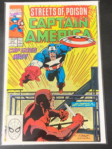 Captain America 375 Marvel 1990 Controversial Drug Issue