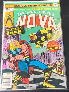 Nova 4 Marvel 1976 Jack Kirby, 1st App & Origin of the Corruptor