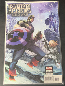 Captain America Cold War Alpha 1 Marvel 2023 Marco Checchetto 1:25 Variant