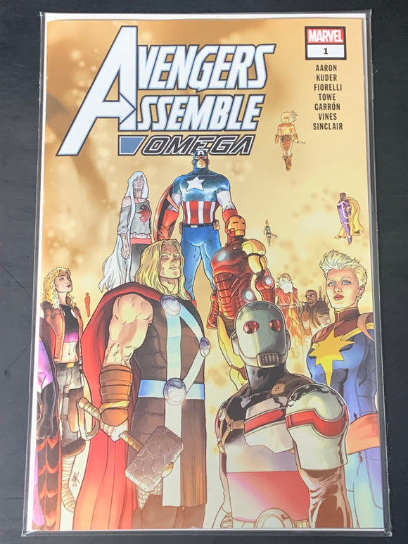 Avengers Assemble Omega 1 Marvel 2023 Cover A Wraparound