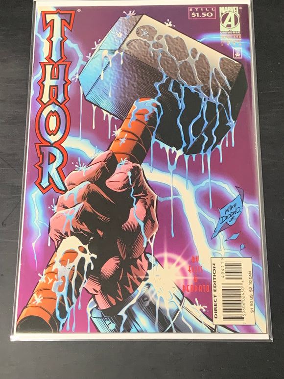 Thor 494 Marvel 1996 Mike Deodato cover & art, scarce late issue