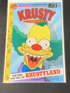 Krusty Comics 1 Bongo 1995 Scarce Book