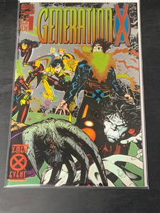 Generation X 1 Marvel 1994 1st App of Chamber, Chromium Wraparound Cover