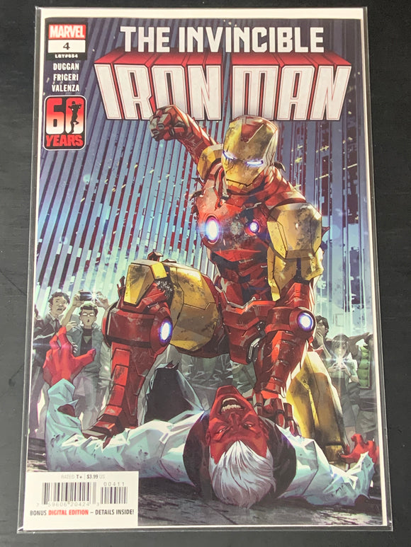 Invincible Iron Man 4 Marvel 2023 Cover A Kael Ngu