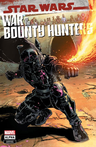 STAR WARS: WAR OF THE BOUNTY HUNTERS ALPHA #1 CAMUNCOLI EXCLUSIVE