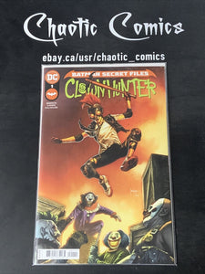 Batman Secret Files Clown Hunter 1 DC Comics 2021 Mico Suayan Cover!