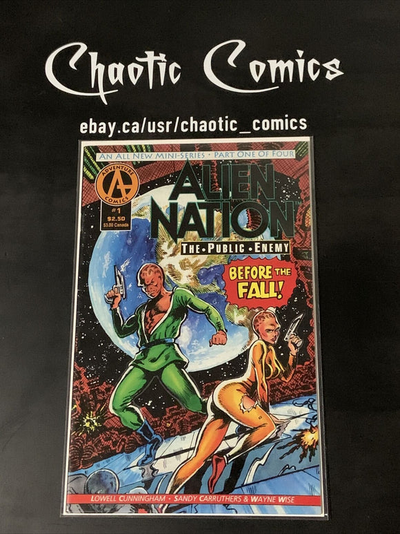 Alien Nation The Public Enemy 1 Adventure Comics 1991 Scarce Book!