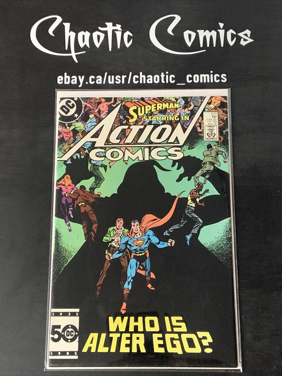 Action Comics 570 DC Comics 1985 1st App Of Alter Ego!