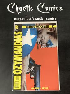 Before Watchmen Ozymandias 3 DC Comics 2012 Jae Lee Cover And Art!