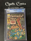 Fantastic Four 100 Marvel Comics 1970 CGC 4.5 100th Anniversary Issue!  Stan Lee