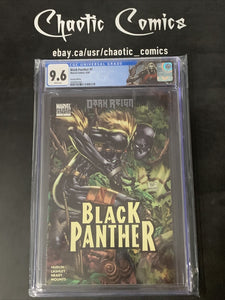 Black Panther 1 Marvel Comics 2009 CGC 9.6 1st App Of Shuri As The Black Panther