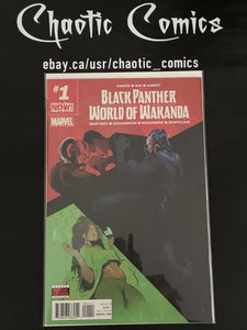 Black Panther World Of Wakanda 1 Marvel 2916 1st App Of Mistress Zola!