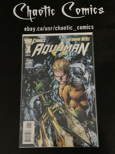 Aquaman 1 DC Comics 2011 1st App Of The Trench - Ivan Reis Cover