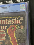 Fantastic Four 100 Marvel Comics 1970 CGC 4.5 100th Anniversary Issue!  Stan Lee