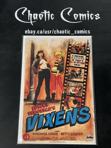 Betty & Veronica’s Vixens 1  Robert Hack Variant Cover 2019