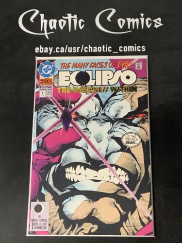 Eclipso The Darkness Within 1 DC Comics 1992 1st Comic With A Gem