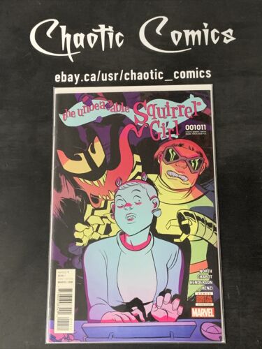 The Unbeatable Squirrel Girl 11 Marvel Comics 2016 Venom Cover And App!