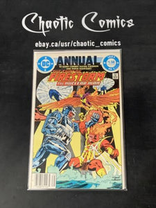 Firestorm Annual 1 DC Comics 1983 $1.50 Canadian Price Variant 2nd Firehawk!