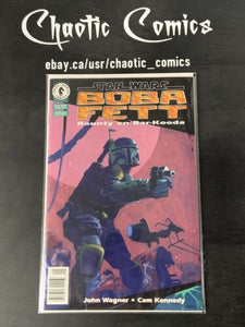 Star Wars Boba Fett Bounty On Bar-Kooda 1 Dark Horse 1999 VERY RARE NEWSSTAND!