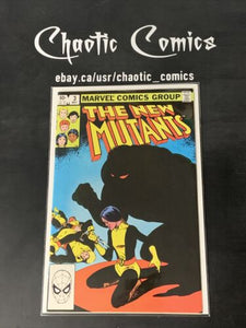 The New Mutants 3 Marvel Comics 1983 1st App Of The Demon Bear In Cameo!