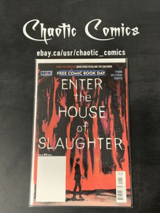 Enter The House Of Slaughter 2021 FCBD Boom Studios, Hot Book!