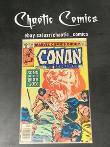 Conan The Barbarian 104 Marvel Comics 1979 Scarce Early Direct Edition Marvel