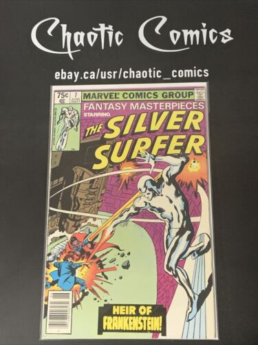 Fantasy Masterpieces 7 Marvel Comics 1980 Newsstand Silver Surfer!