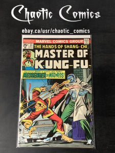 Master Of Kung Fu 33 Marvel 1975 1st Apps Of Mordillo And Leiko Wu!