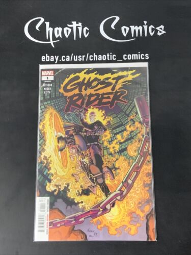 Ghost Rider 1 LGY 237 Marvel Comics 2019 Aaron Kuder Cover!