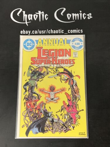 The Legion Of Super-heroes Annual 1 1982 1st App Of The New Invisible Kid!