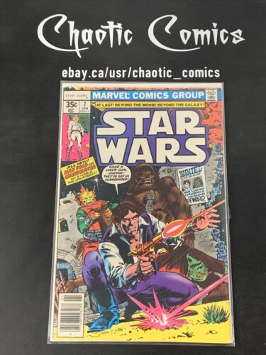 Star Wars 7 Marvel 1978 1st App Of Crimson Jack And Jolli, 1st Expanded Universe