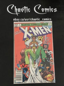 X-men Annual 6 Marvel 1982 Canadian Price Variant Death Of Rachel Van Helsing