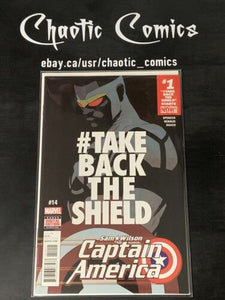 Sam Wilson Captain America 14 Marvel 2016 Part 1 Of Take Back The Shield!