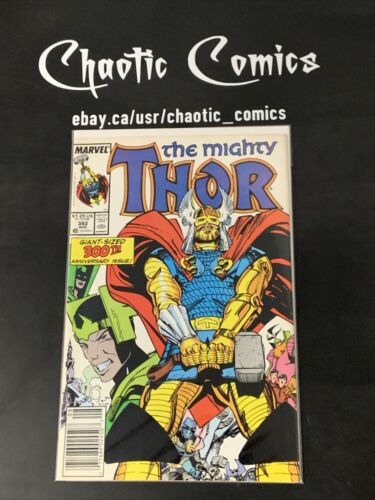 Thor 382 Marvel Comics 1987 Newsstand Giant Sized 300th Issue!