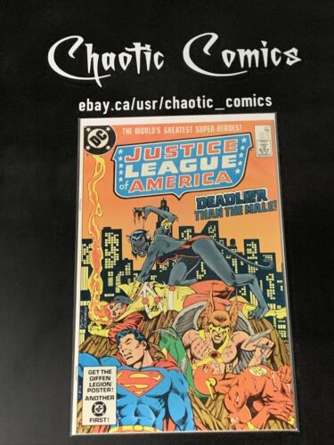 Justice League Of America 221 DC Comics 1983 1st App Of The Ani-men